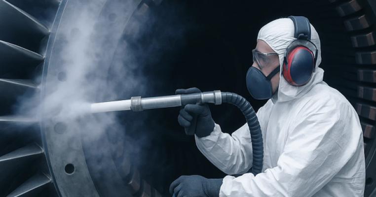 Cos'è la sabbiatura criogenica e perché sta rivoluzionando la manutenzione industriale